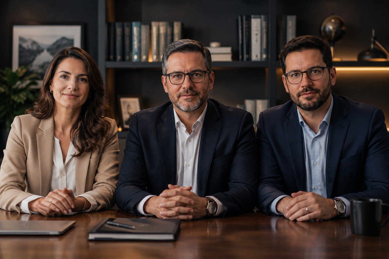 Equipe de conselheiros financeiros da Minha Geração Rica